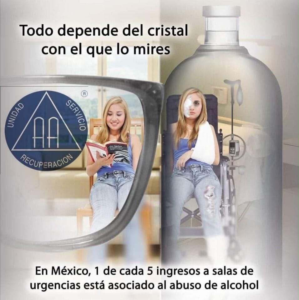 Reflexión: Todo depende del cristal con el que lo mires